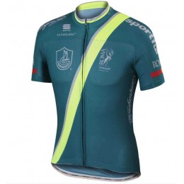 2015 Gilet GF Roma Fahrradtrikot Radsport grün VRNH3