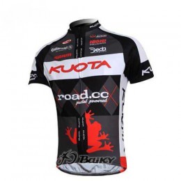 Kuota SRAM Road Pro Team Fahrradtrikot Radsport Schwarz weiß OT7TV