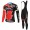 BMC 2018 Fahrradbekleidung Set Langarmtrikot+Lange Trägerhose U4AOX