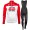 Lotto Soudal 2018 Fahrradbekleidung Set Langarmtrikot+Lange Trägerhose P1AML