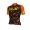 ALE SOLID Cracle orange Fahrradbekleidung Radtrikot TAW7M