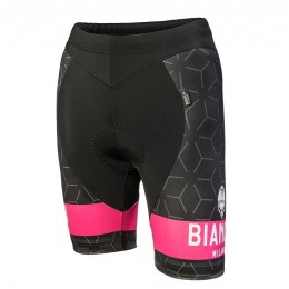 Bianchi Milano Nevola black pink Damen Kurz Radhose R0YVD