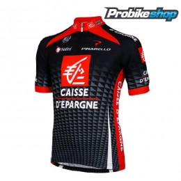 2018 CAISSE D'EPARGNE Fahrradbekleidung Radtrikot Langarm ZB7SU