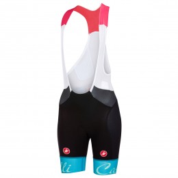 Castelli Free Aero-Light Bleu Damen Kurz Trägerhose KGVE0