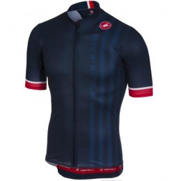 Castelli PODIO DOPPIO dark infinity blue Fahrradbekleidung Radtrikot TZTPO