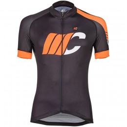 Cipollini Easy Schwarz oranje Fahrradbekleidung Radtrikot JIRIP