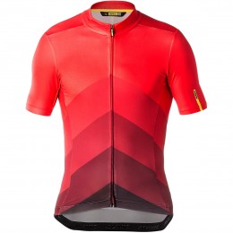 Mavic Cosmic Gradiant Rot Fahrradbekleidung Radtrikot ZD07F