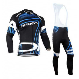 2014 Orbea Fahrradbekleidung Set Langarmtrikot+Lange Trägerhose K9DC9