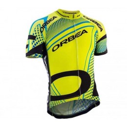 2015 Orbea fluo gelb blau Fahrradtrikot Radsport WTB6Q