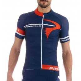 2016 Pinarello Fahrradbekleidung Radtrikot Rot blau JN6JO