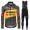 Jumbo Visma Tour De France 2021 Fahrradbekleidung Radtrikot Satz Langarm Und Lange Radhose 418 OxM6j