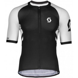 SCOTT RC Premium Climber 2020 Radtrikot kurzarm Schwarz/Weiß