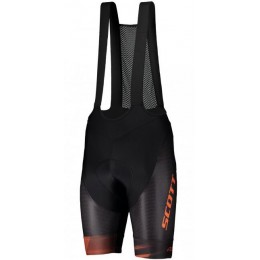 SCOTT RC Pro+++2020 Trägerhose kurz Schwarz/Orange