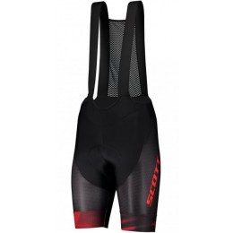 SCOTT RC Pro+++2020 Trägerhose kurz Schwarz/Rot