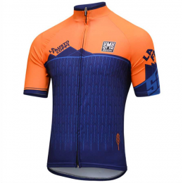 2016 Fahrradtrikot Radsport blau oranje MP9U0