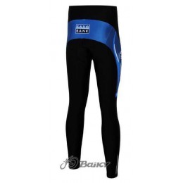 Saxo Bank Sungard Pro Team Lange Fahrradhose blau Schwarz Q03KY