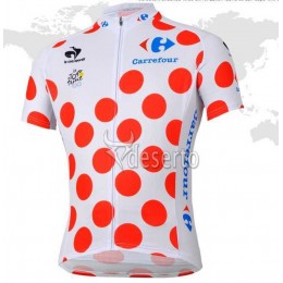 Tour de France le coq sportif Dot-achtige Fahrradtrikot Radsport TQNHA