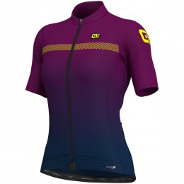 Damen Ale PRS Fade-blau viola Fahrradbekleidung Radtrikot VD69K