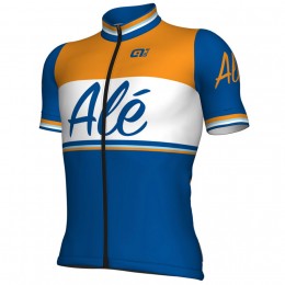 Ale Impavida Classic-blau Fahrradbekleidung Radtrikot VB6FX