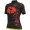 Damen Ale Graphics PRR Romantic-Schwarz oranje Fahrradbekleidung Radtrikot T6B2I