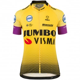 Jumbo Visma 2019 Damen Fahrradbekleidung Radtrikot Q096F