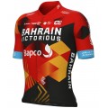 Bahrain Victorious 2023 Set(Kurzarmtrikot+Trägerhose)-ALE Radsport-Profi-Team