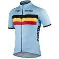 BELGIEN 2022 Radtrikot kurzarm(langer RV)-Radsport-National-Team