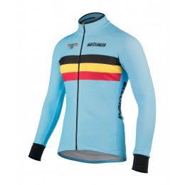 BELGIEN 2022 Radtrikot langarm-Radsport-National-Team