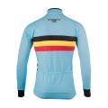 BELGIEN 2022 Radtrikot langarm-Radsport-National-Team