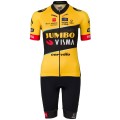 TEAM JUMBO-VISMA 2023 Radtrikot Damen kurzarm-Radsport-Profi-Team