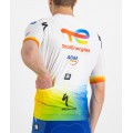 Team TotalEnergies 2022 Radtrikot kurzarm(langer Reißverschluss)-Radsport-Profi-Team