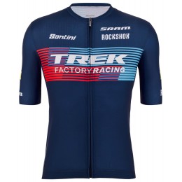 Trek Factory Racing XC 2023 Radtrikot kurzarm(langer Reißverschluss)-Radsport-Profi-Team